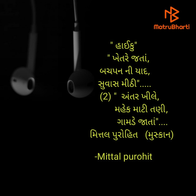 Gujarati Blog by Mittal purohit : 111884711