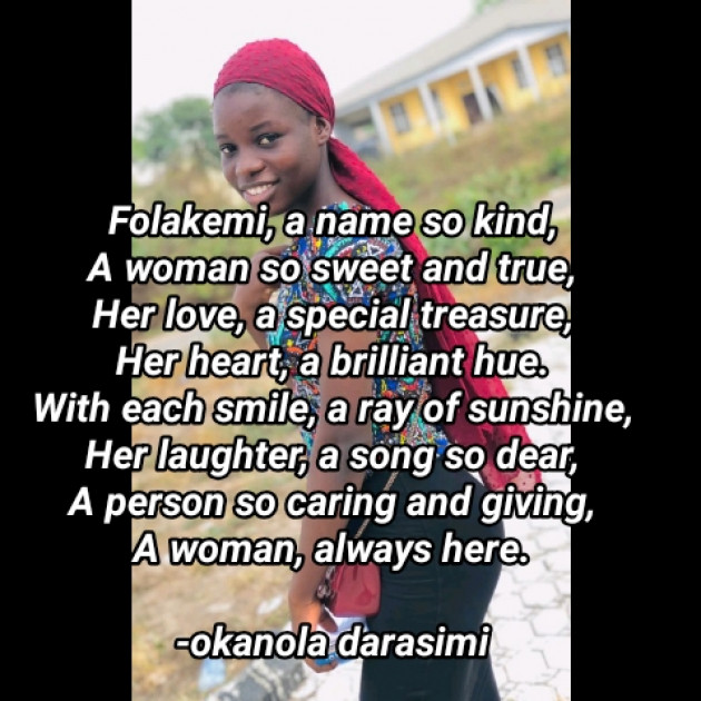 English Poem by okanola darasimi : 111887207