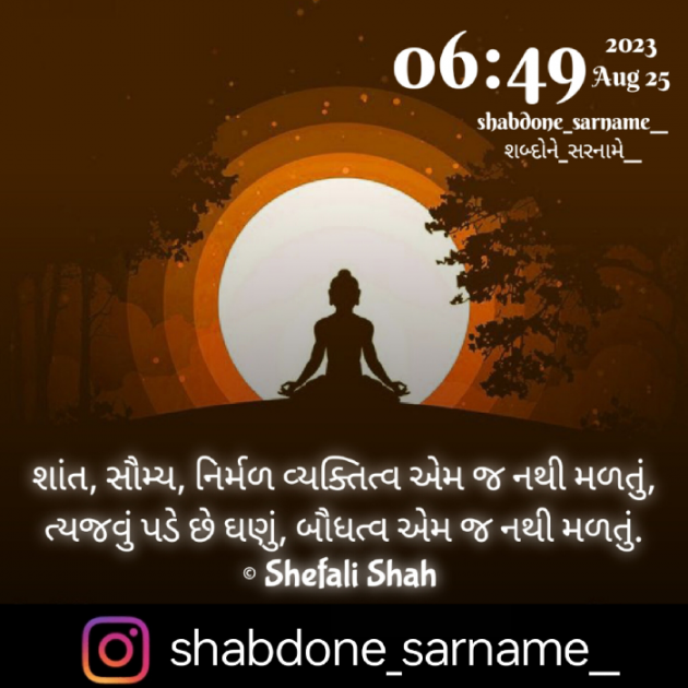 Gujarati Whatsapp-Status by Shefali : 111892611