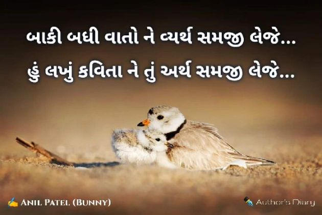 English Shayri by Anil Patel_Bunny : 111892664