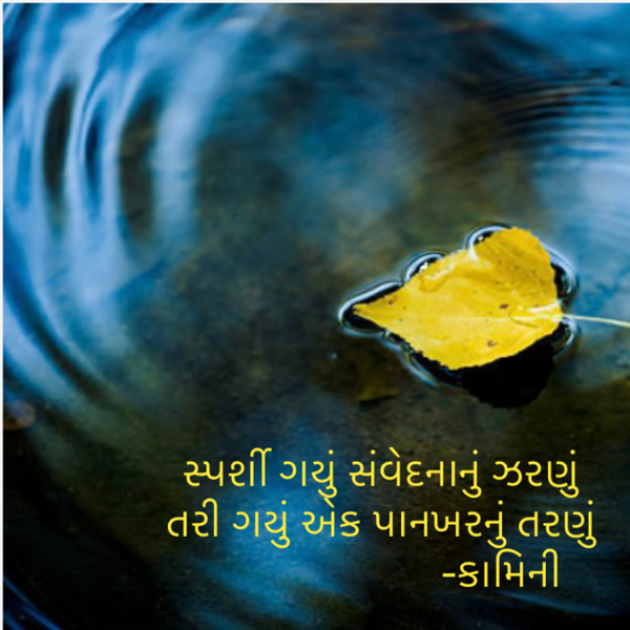 Gujarati Poem by Kamini Shah : 111893996