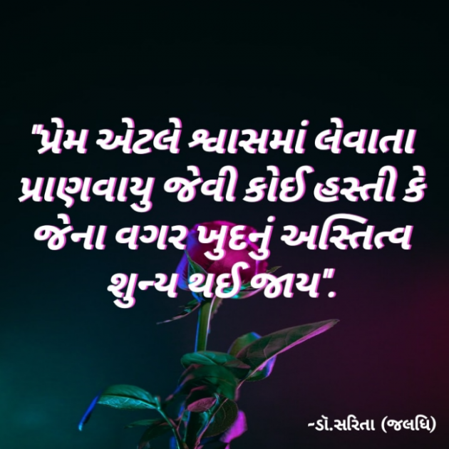 Gujarati Shayri by Dr.Sarita : 111895106