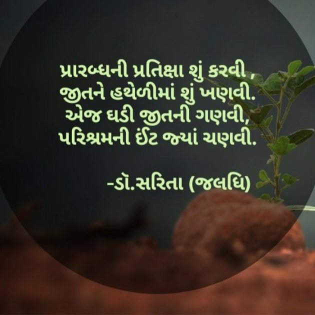 Gujarati Shayri by Dr.Sarita : 111895130