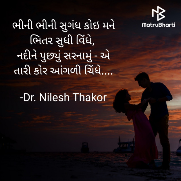 Gujarati Shayri by Dr. Nilesh Thakor : 111895155