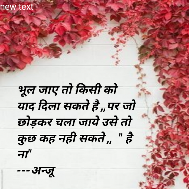 Hindi Shayri by Anju Kumari : 111898646