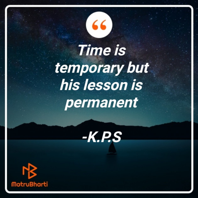 English Quotes by K.P.S : 111899444