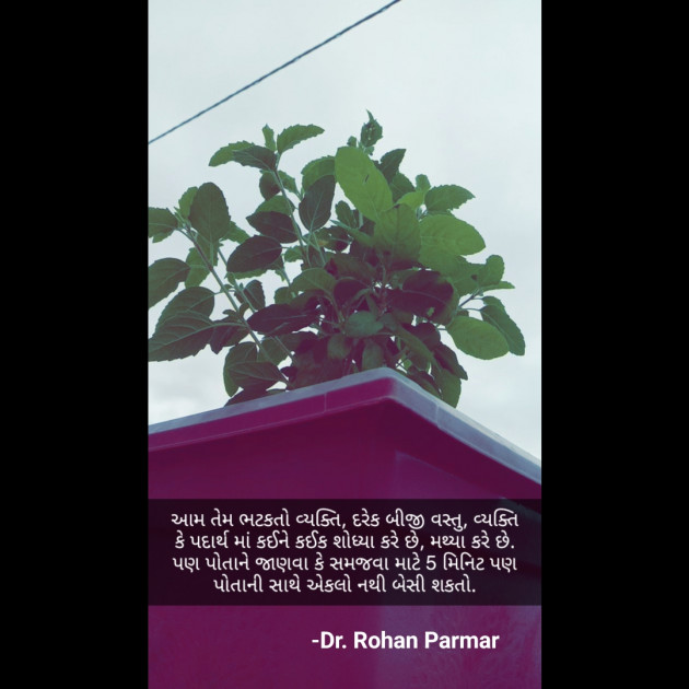 Gujarati Shayri by Dr. Rohan Parmar : 111899472