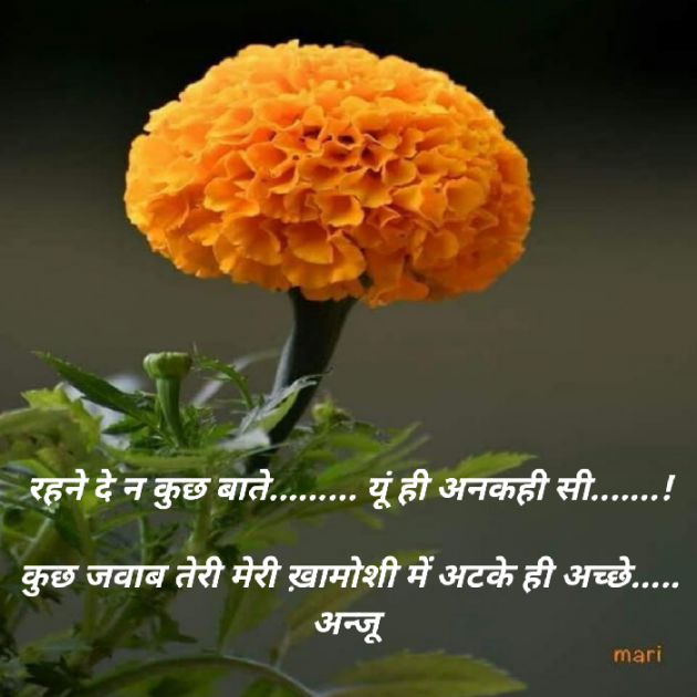 Hindi Shayri by Anju Kumari : 111904411