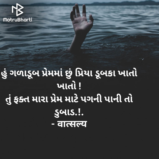 Gujarati Shayri by वात्सल्य : 111905003