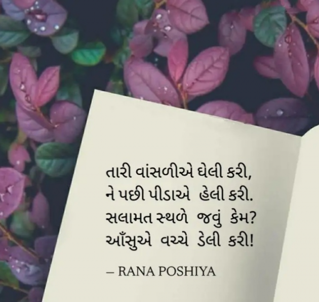 Gujarati Quotes by R G POSHIYA : 111905340