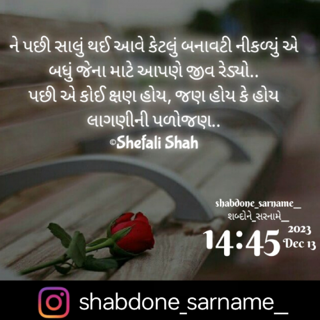 Gujarati Whatsapp-Status by Shefali : 111908852