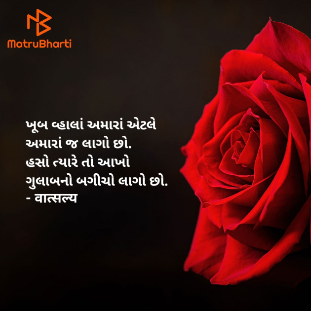 Gujarati Shayri by वात्सल्य : 111909956