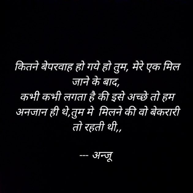 Hindi Shayri by Anju Kumari : 111912738