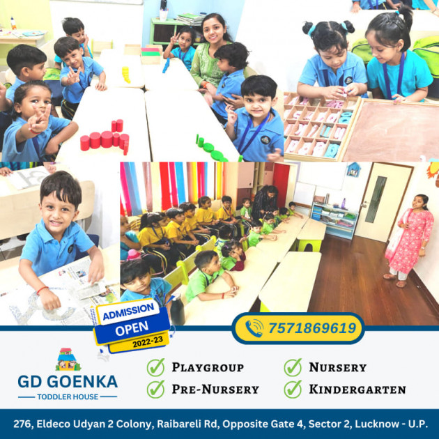 English  by Best Nursery School in Lucknow GD Goenka Toddler : 111914200