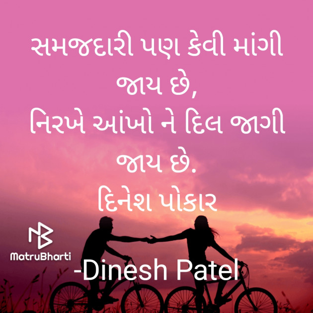 Gujarati Shayri by Dinesh Patel : 111914926