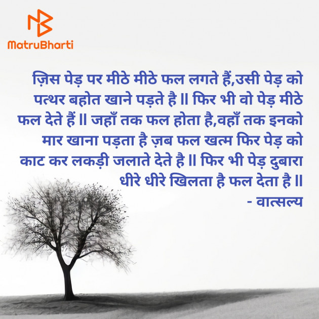 Hindi Quotes by वात्सल्य : 111915063