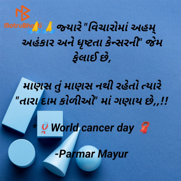 Gujarati Thought by Parmar Mayur : 111916727