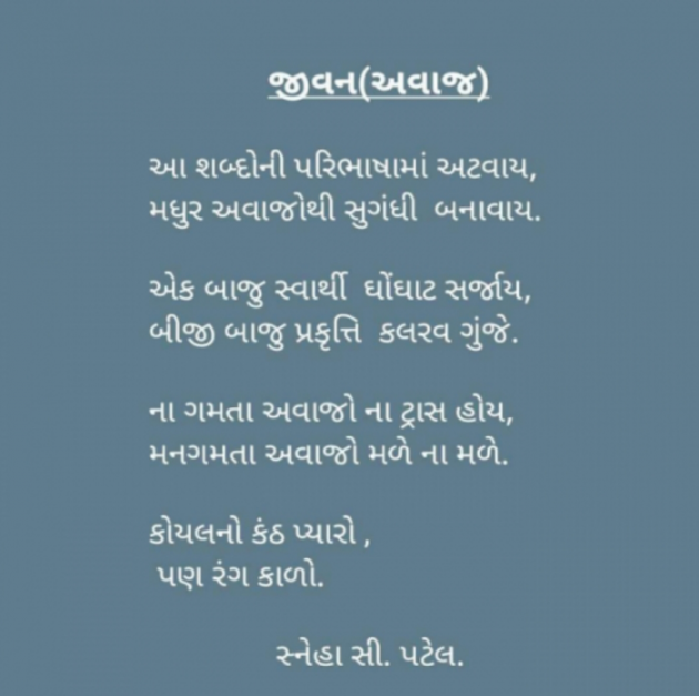 Gujarati Blog by Sneha Patel : 111917212