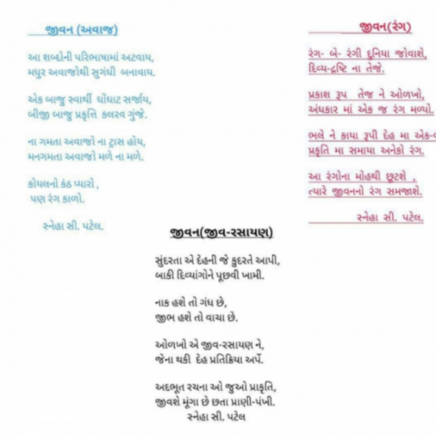 Gujarati Blog by Sneha Patel : 111917215