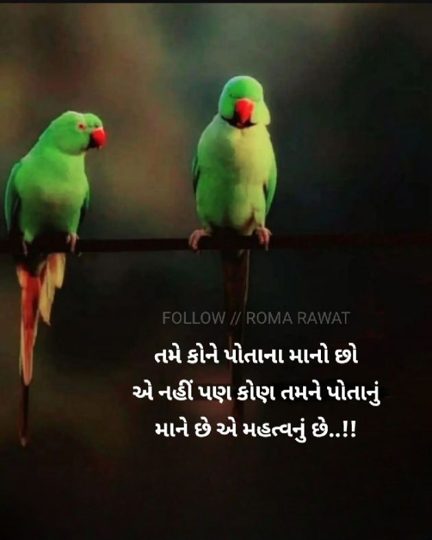 Gujarati Quotes by Roma Rawat : 111917735