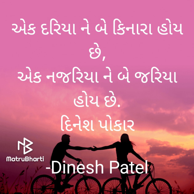 Gujarati Shayri by Dinesh Patel : 111918734