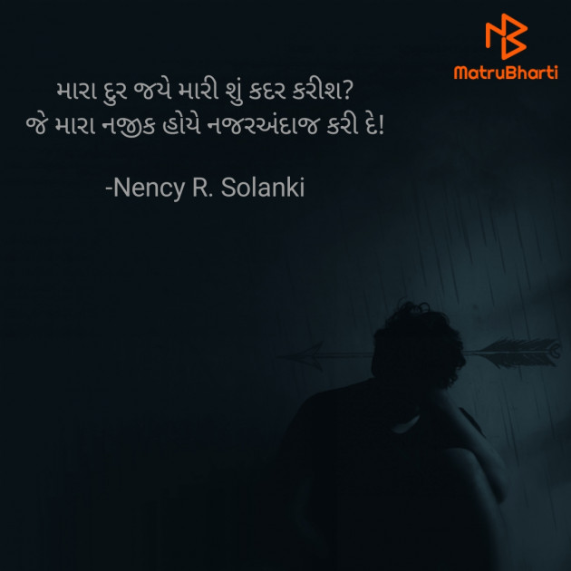 Gujarati Blog by Nency R. Solanki : 111921506