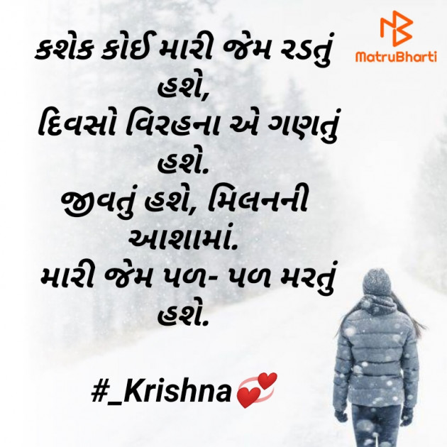 Gujarati Blog by Krishna Rajput : 111922580