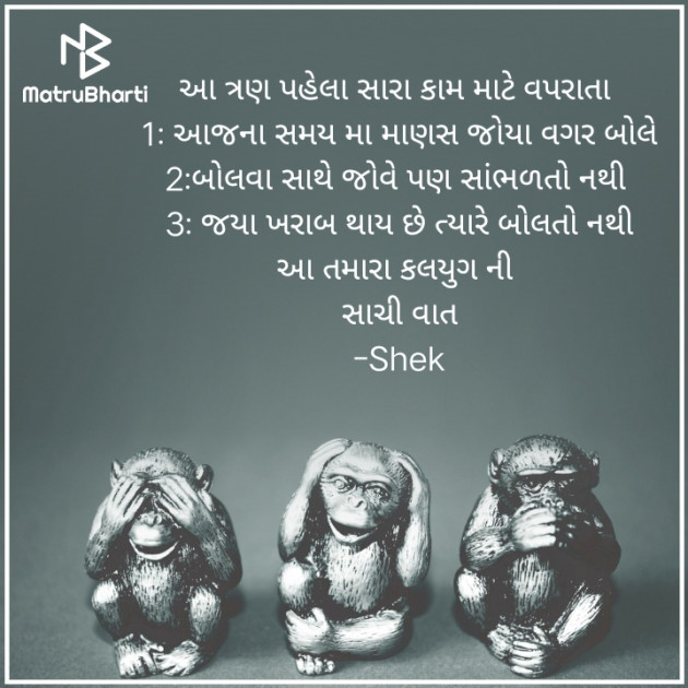 Gujarati Blog by Shek _ અેક મુનાસિબ : 111923780