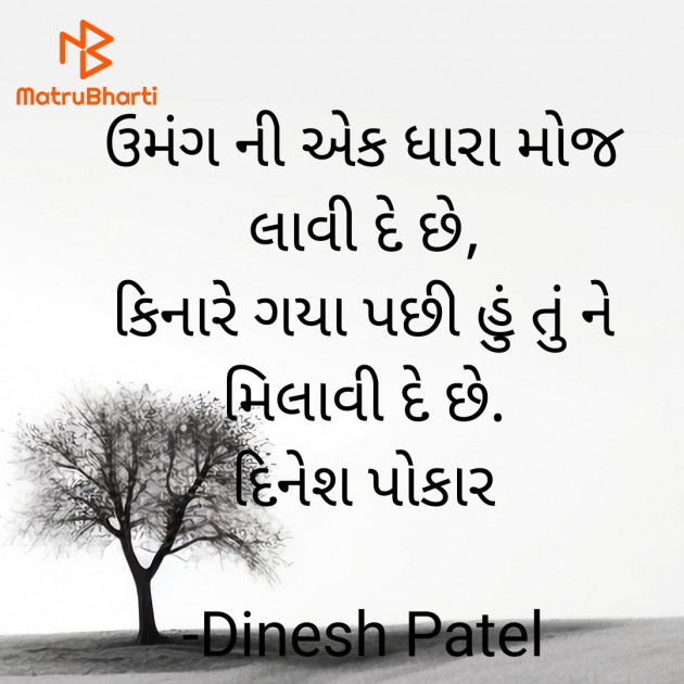 Gujarati Shayri by Dinesh Patel : 111923955