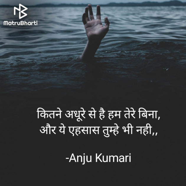 Hindi Shayri by Anju Kumari : 111924178