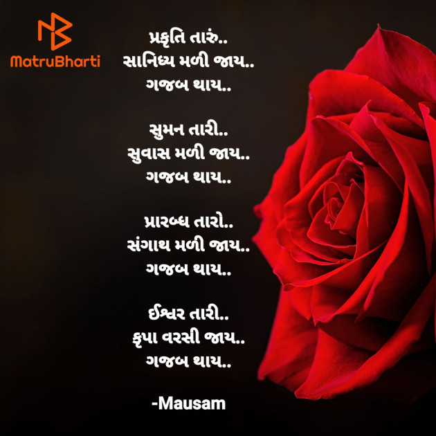 Gujarati Hiku by Mausam : 111926620