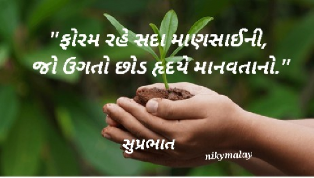 Gujarati Motivational by Niky Malay : 111927427
