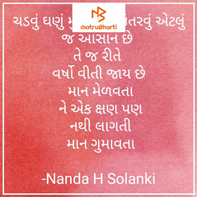 Gujarati Motivational by Nanda H Solanki : 111929201