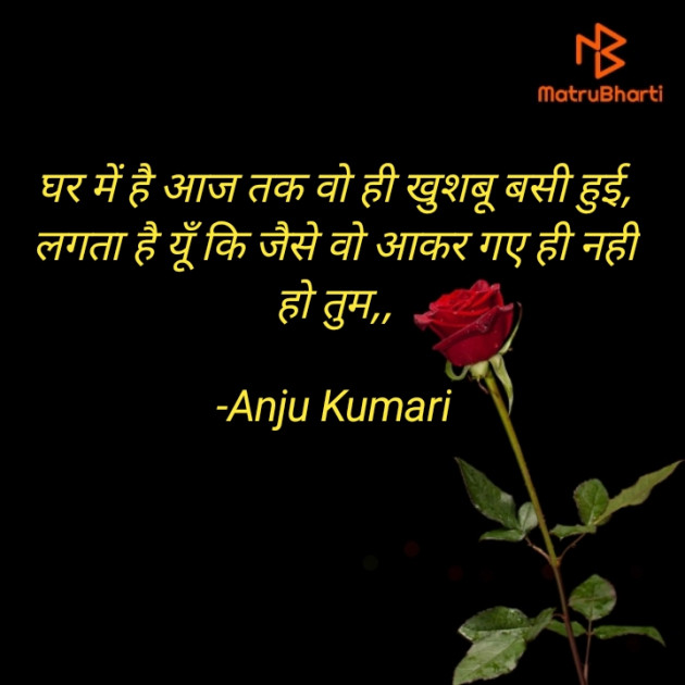 Hindi Shayri by Anju Kumari : 111929252