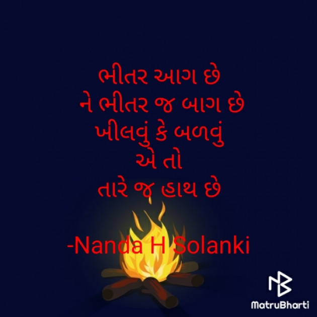 Gujarati Motivational by Nanda H Solanki : 111929602