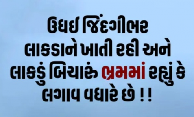 Gujarati Quotes by Gautam Patel : 111930473