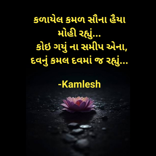 Gujarati Good Morning by Kamlesh : 111930665