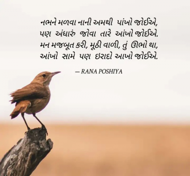 Gujarati Quotes by R G POSHIYA : 111935031