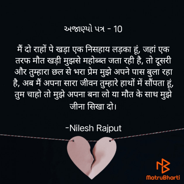 Hindi Shayri by Nilesh Rajput : 111935281