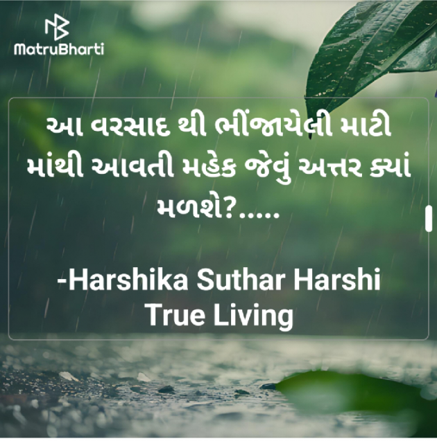 Gujarati Questions by Harshika Suthar Harshi True Living : 111938569