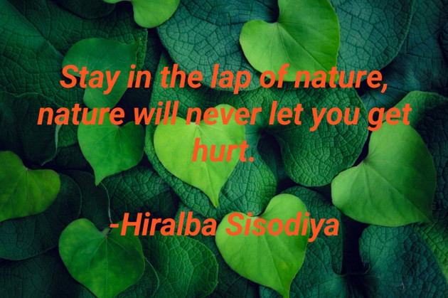 English Quotes by Hiralba Sisodiya : 111939645