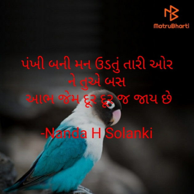 Gujarati Shayri by Nanda H Solanki : 111941928