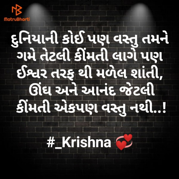 Gujarati Blog by Krishna Rajput : 111944032