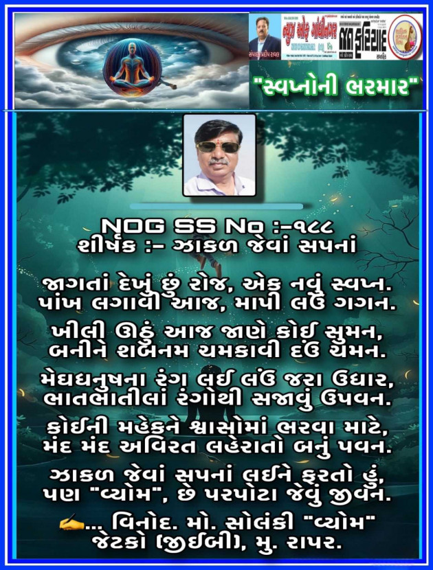 Gujarati Poem by વિનોદ. મો. સોલંકી .વ્યોમ. : 111949637