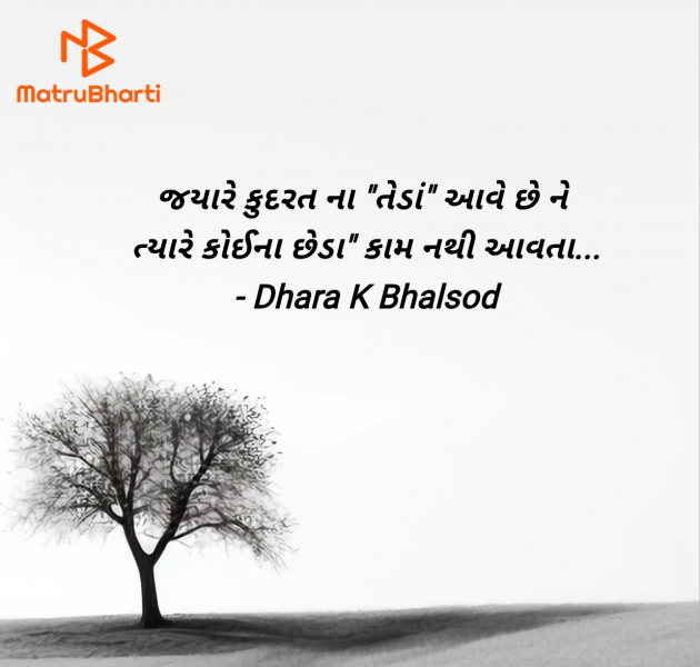 Gujarati Blog by Dhara K Bhalsod : 111955197