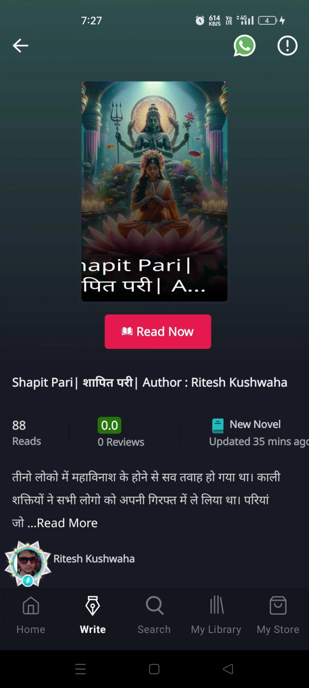 Hindi Story by Ritesh Kushwaha : 111956104