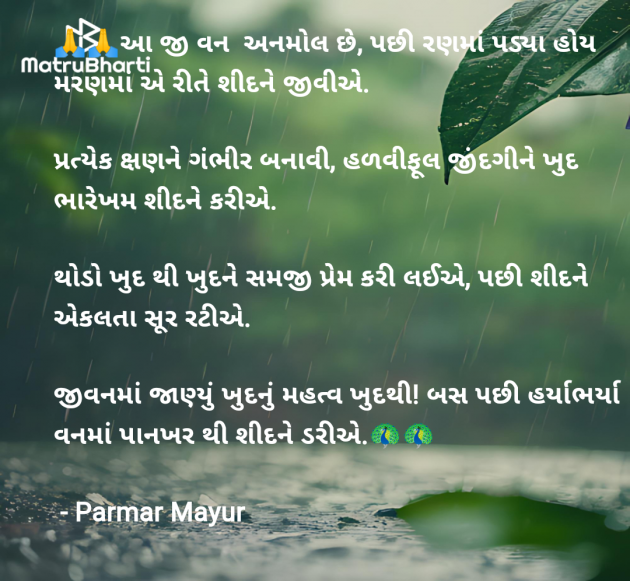 Gujarati Good Morning by Parmar Mayur : 111956175