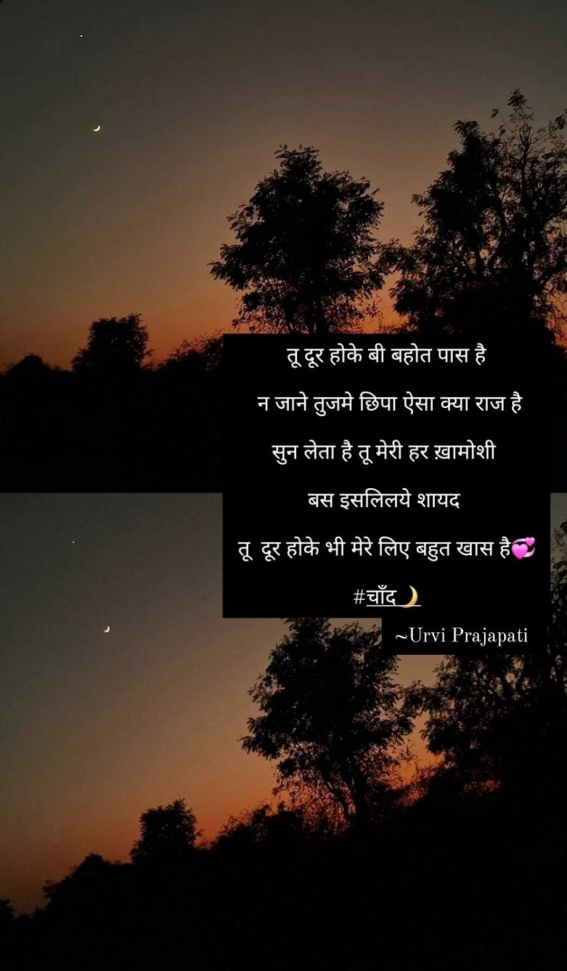 Hindi Shayri by Urvi Prajapati : 111961207