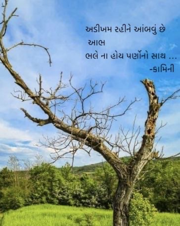 Gujarati Poem by Kamini Shah : 111961231