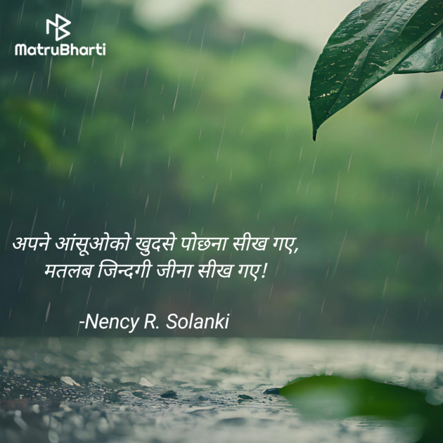 Hindi Shayri by Nency R. Solanki : 111963383